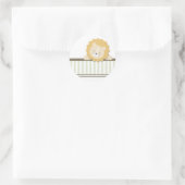 Petit Lion {Vert} | Stickers (Sac)