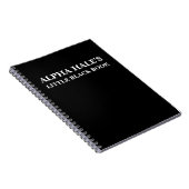 Petit livre noir d'Alpha Hale (personnalisable) (Côté Droit)