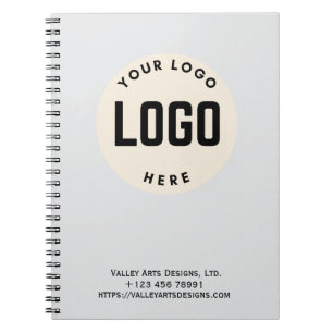 Petit logo d'entreprise personnalisé Carnet person