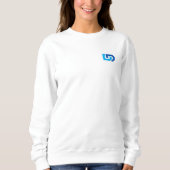 Petit logo Sweatshirt de l'équipage féminin (Devant)