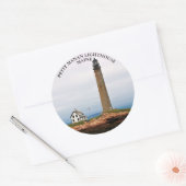 Petit Manan Lighthouse, Maine Round Stickers (Envelop)