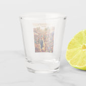 Petit Marché Niger Shot Glas (Achterkant)