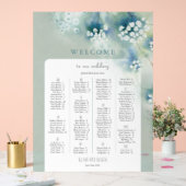 Petit Mariage de fleurs blanches - Carte de bienve (Mariage)