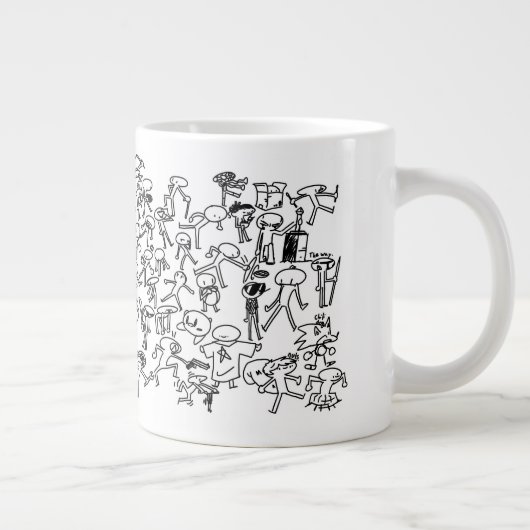 Petit mec Mug (Droite)