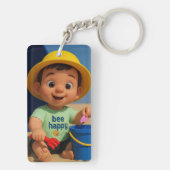 Petit mec S7 & babyJoy S9 porte-clés double taille (Dos)