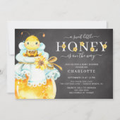 Petit miel doux Baby shower d'abeilles Invitation (Devant)