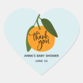 Petit mignon merci sticker (Devant)