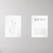 Petit moderne Jésus et Marie Luke vers la bible (Recto)