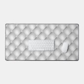 Petit motif à tufté diamant, argent (Clavier et souris)