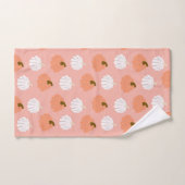 Petit Motif Citrouille #1 #halloween #motif (Serviette à main)
