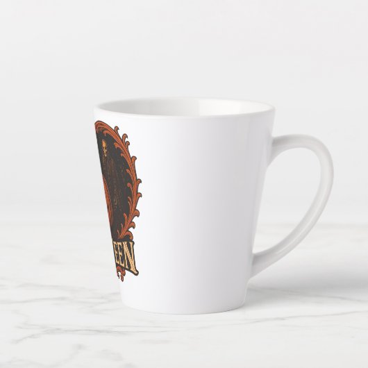 Petit Mug à Latte Mignon Épouvantable – Esthétique (Droite)