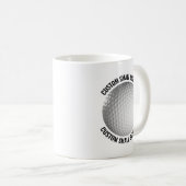 Petit Mug de Golf Personnalisé 330ml (Devant droit)
