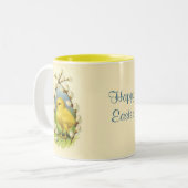 Petit Mug de Voyage de Pâques Poussin (Devant gauche)