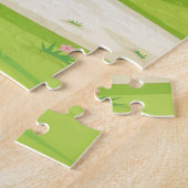 Petit Ninja Boy Design Jigsaw Puzzle (Côté)