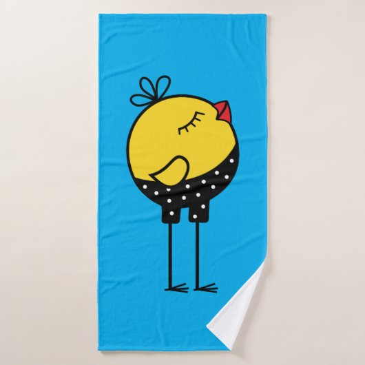 Petit Oiseau (Serviette de bain)