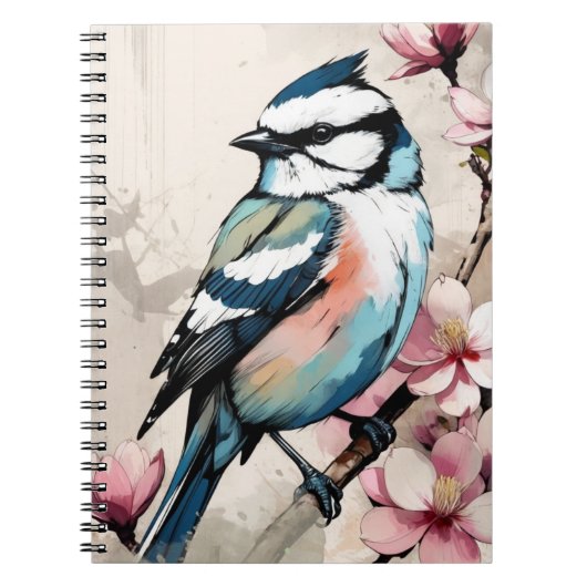 Petit Oiseau Bleu | Journal de Notes (Devant)