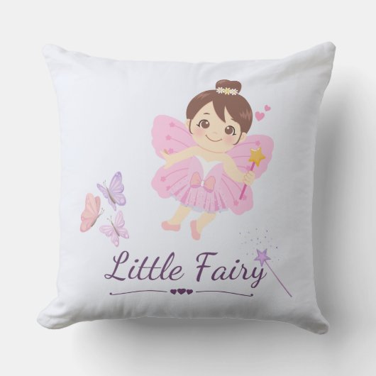 Petit Oreiller à lancer de fée (Recto)
