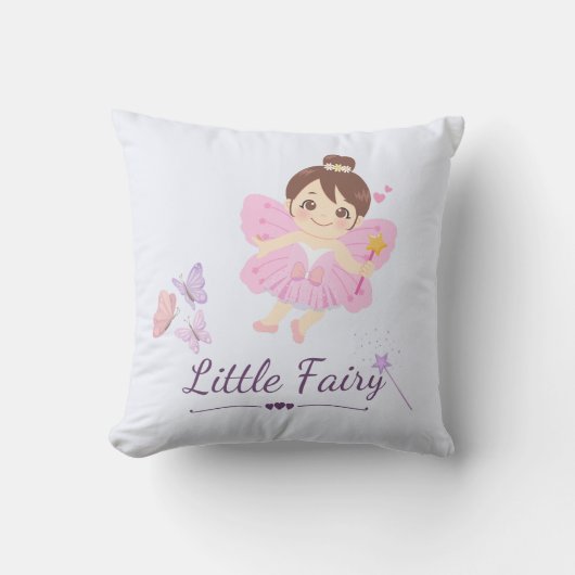 Petit Oreiller à lancer de fée (Recto)