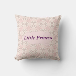 Petit oreiller à lancer personnalisé Princesse