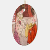 Petit ornement bouddhiste de moine (Gauche)