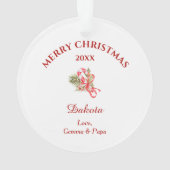 Petit Ornement Brown de la couronne de l'ours (dos)