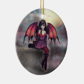 Petit ornement de Halloween de fée vampire gothiqu (Droite)