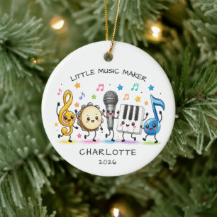 Petit Ornement de Noël pour Amoureux de Musique