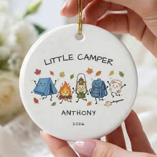 Petit Ornement de Noël pour Enfants Campeurs