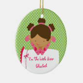 Petit Ornement de Noël Soeur Douce Fille (Droite)