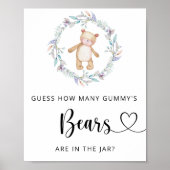 Petit ours devinez combien d'ours GUMMMY'S Poster (Devant)