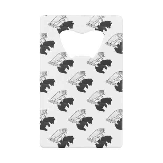 Petit ours Ours Silhouette Main (Devant)