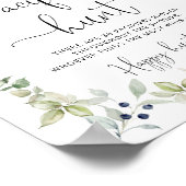 Petit ours Pacifique chasse baby shower jeu Poster (Coin)