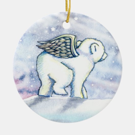 Petit ours polaire décoration (Devant)