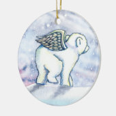 Petit ours polaire décoration (Gauche)