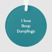 Petit pain chinois de Dim Sum de boulette de soupe (dos)