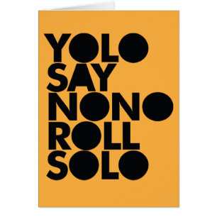 Petit pain de YOLO en solo rempli