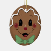 Petit pain d'épices garçon ornement de Noël (Droite)