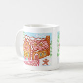 Petit pain d'épices Maison Mug (Devant gauche)