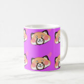 Petit panda Mug par Lilia (Devant droit)
