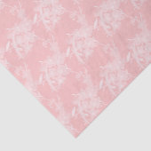 Petit papier de soie de soie d'impression de fleur (Détail)