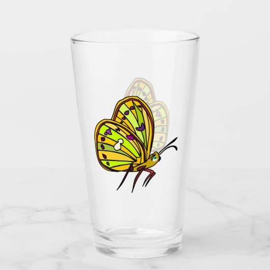 Petit Papillon en verre (Devant)