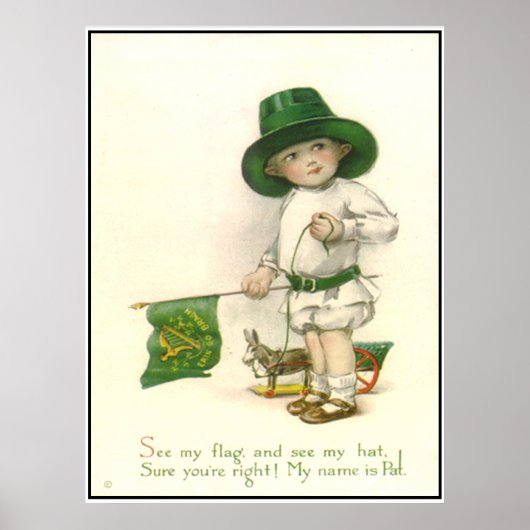 Petit Patrick Impression Vintage (Devant)