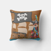 Petit pirate (Cheveux rouges) Coussin MOJO (Verso)