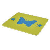 Petit planche à découper en verre avec drapeau de (Coin)