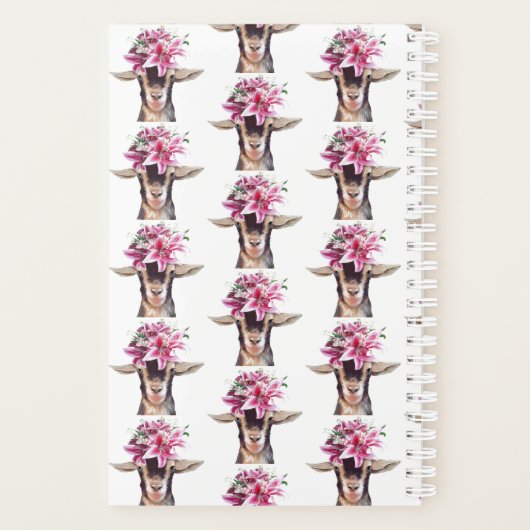 Petit planificateur Lily la chèvre (Dos)