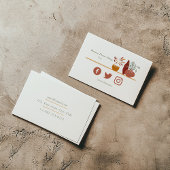 Petit plante carte de visite