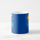 Petit Plongeur avec Poisson Jelly - Mug classique (Centre)