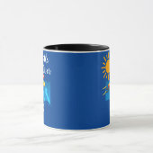 Petit Plongeur avec Poisson Jelly - Mug classique (Centre)