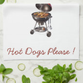 Petit Plus Épicé Torchons de Cuisine pour Barbecue (Plié)