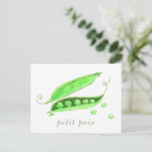 Petit Pois Briefkaart (Staand voorkant)